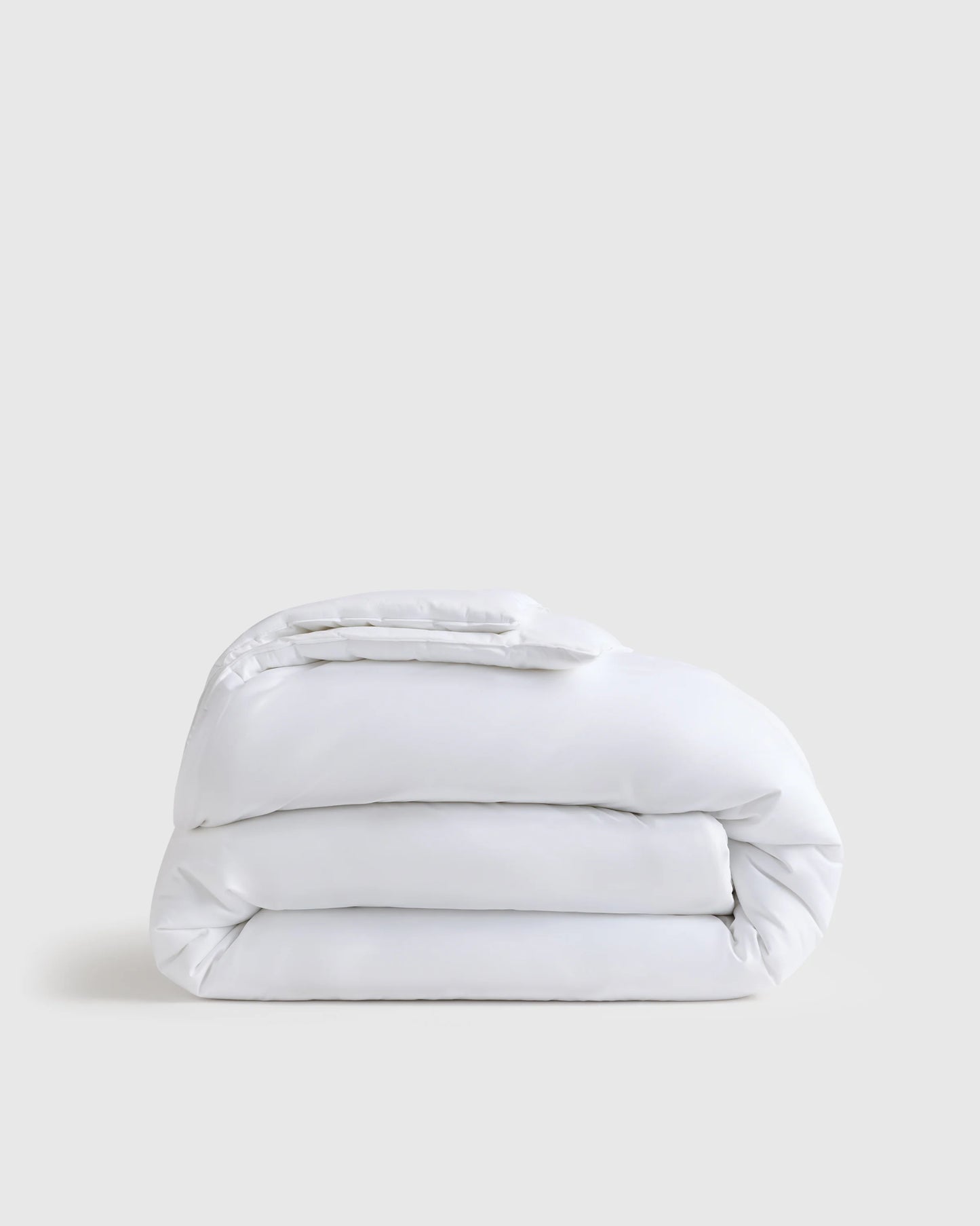 Organic Cotton Sateen Comforter - Twin / Mineral
