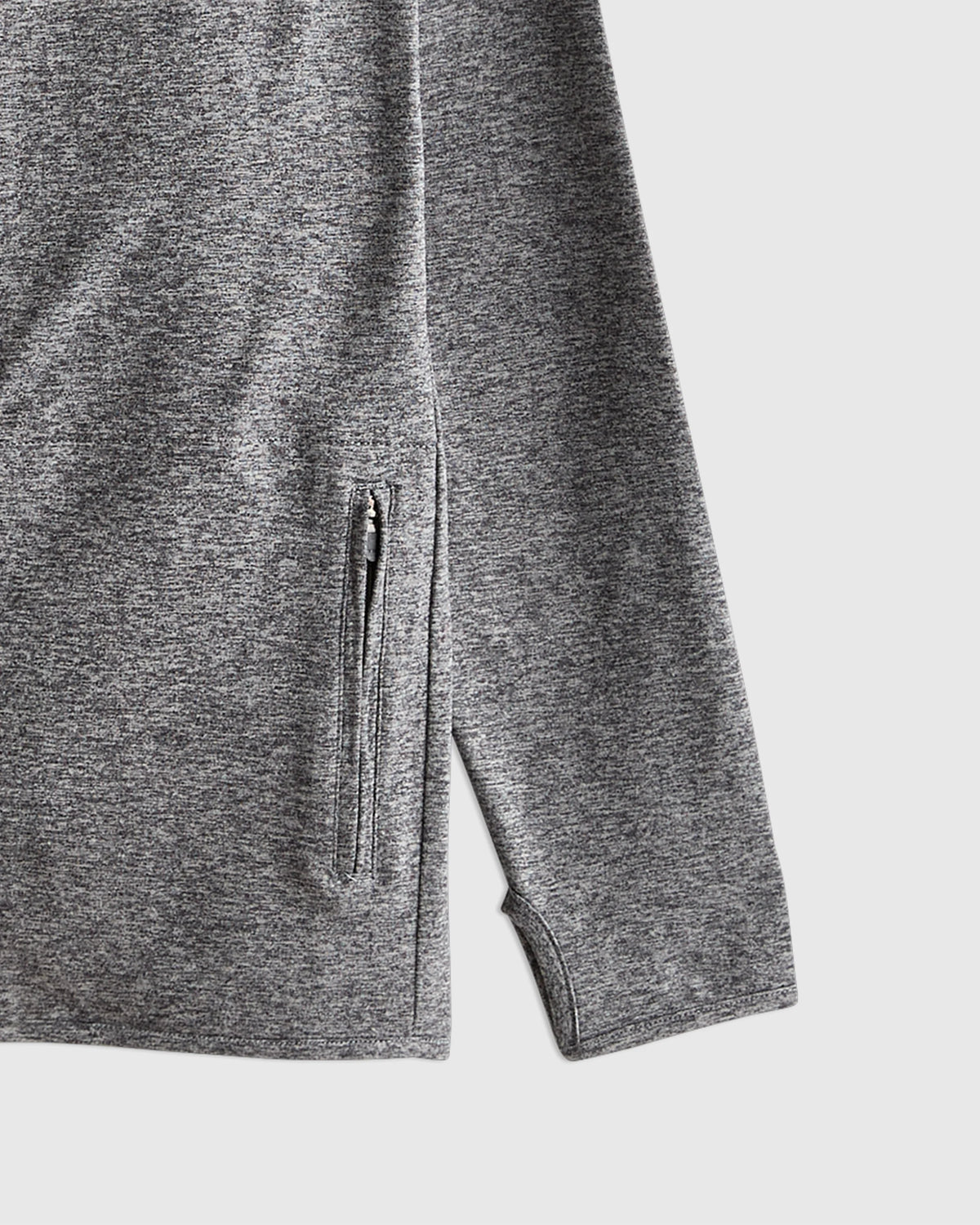 Flowknit Full Zip Hoodie - 6 / Heather Navy