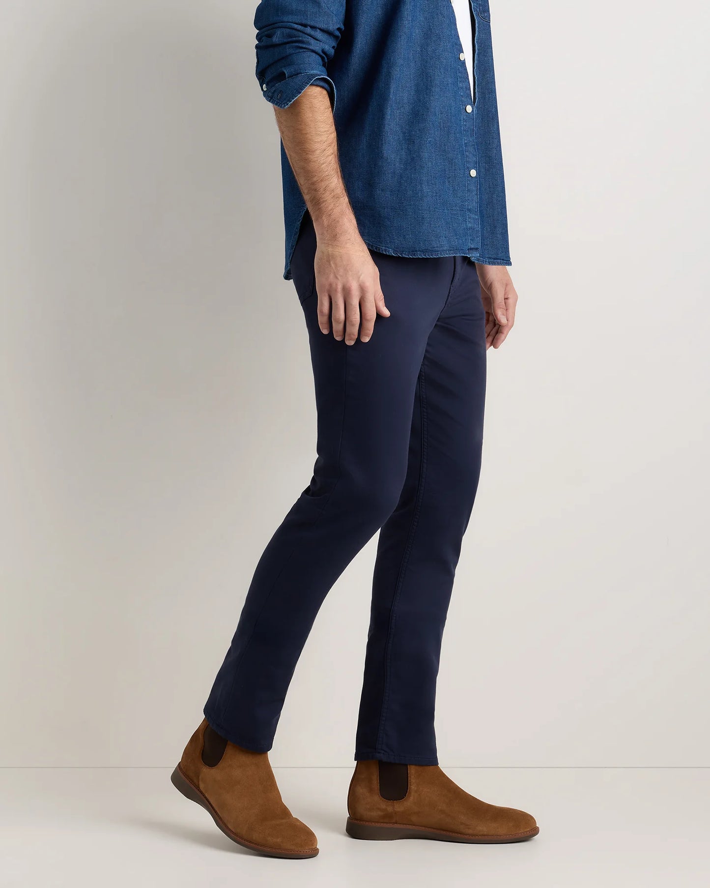 Comfort Stretch Traveler 5-Pocket Pants - Slim - 30X30 / Dark Charcoal