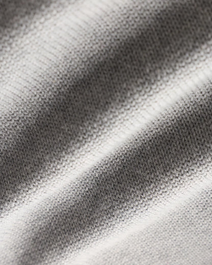 100% Organic Cotton Quarter-Zip Sweater - S / Moonstone Blue
