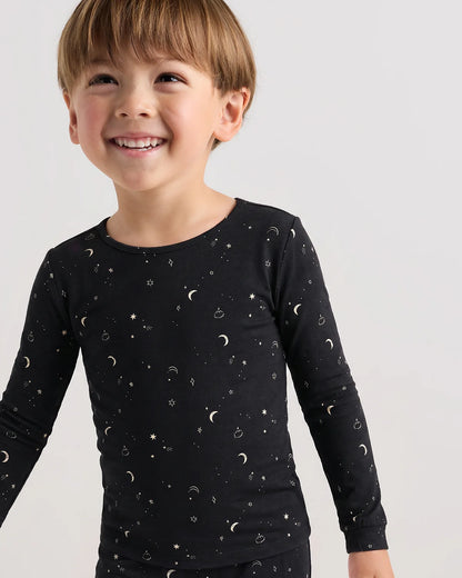 Bamboo Long Sleeve and Pant Pajama Set - 2T / Wildflower Dreams