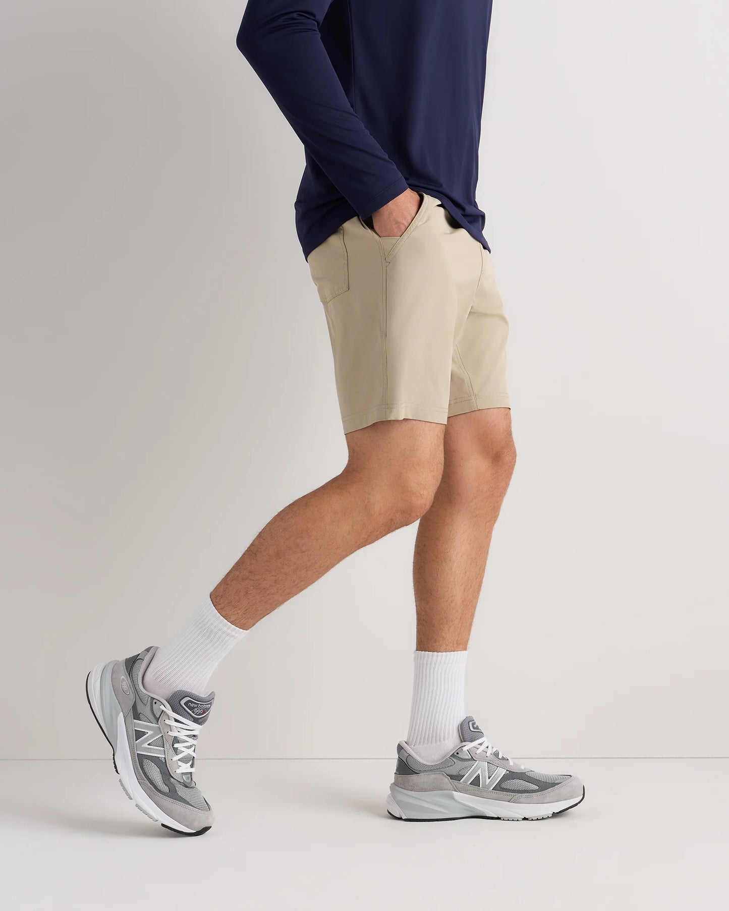 Performance Tech Shorts - 7.5" - S / Granite Grey