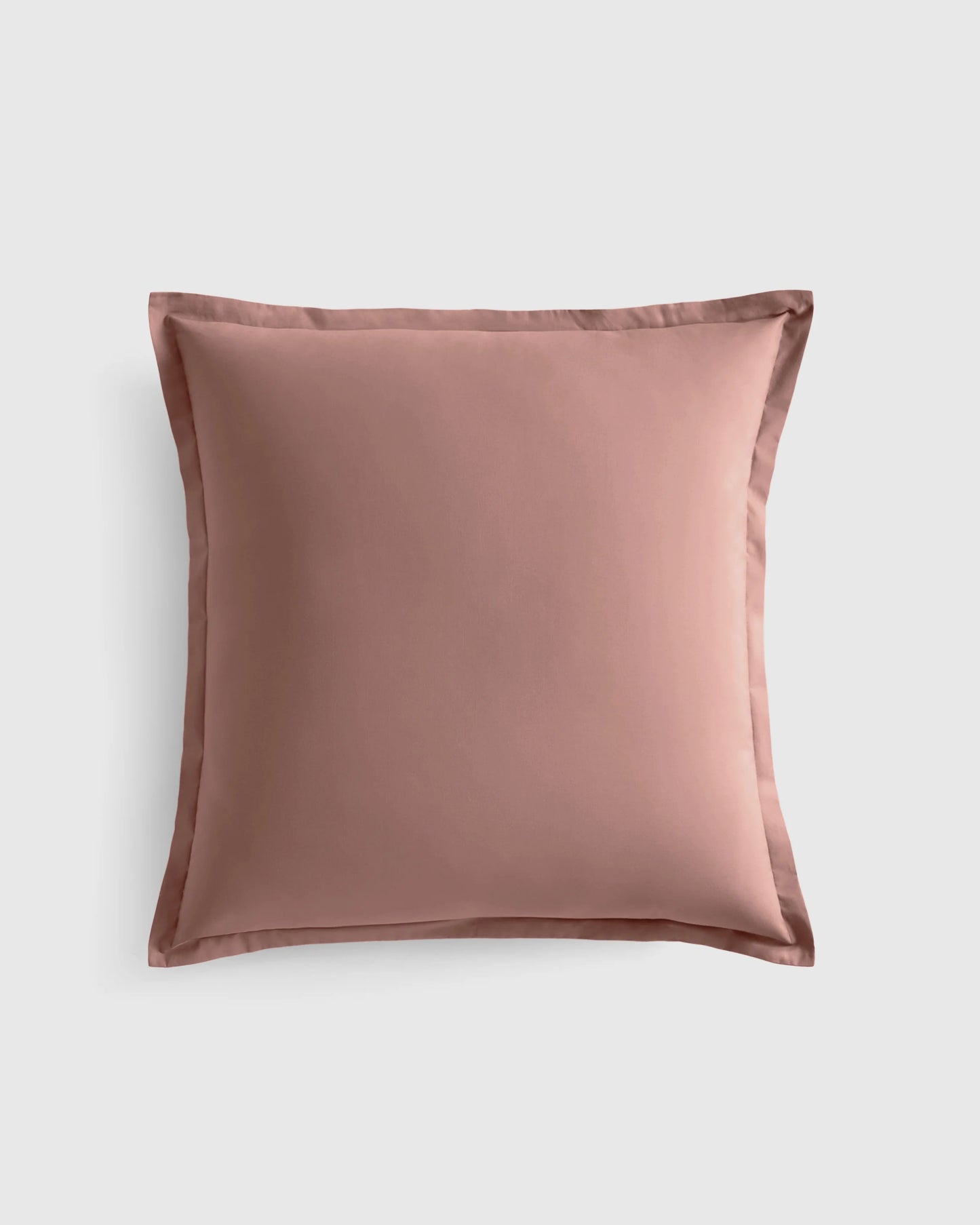 Organic Crisp Percale Euro Sham - Euro / White