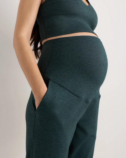 Ultra-Soft Maternity Joggers - XS / Heather Black