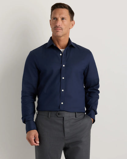 Comfortflex Performance Dress Shirt - S / Blue Stripe