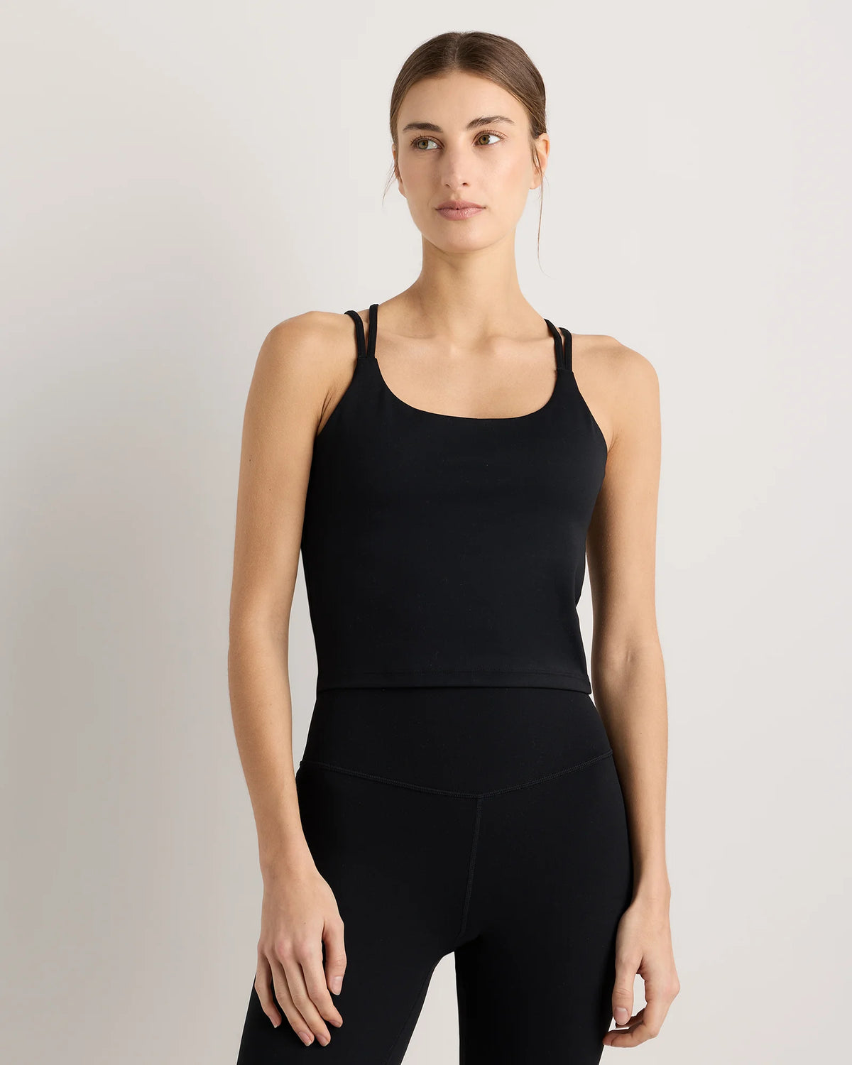 Ultra-Form Strappy Bra Tank - XS / Black