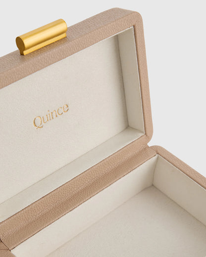 Shagreen Leather Decorative Boxes (Set of 2) - Set of 2 / Blush