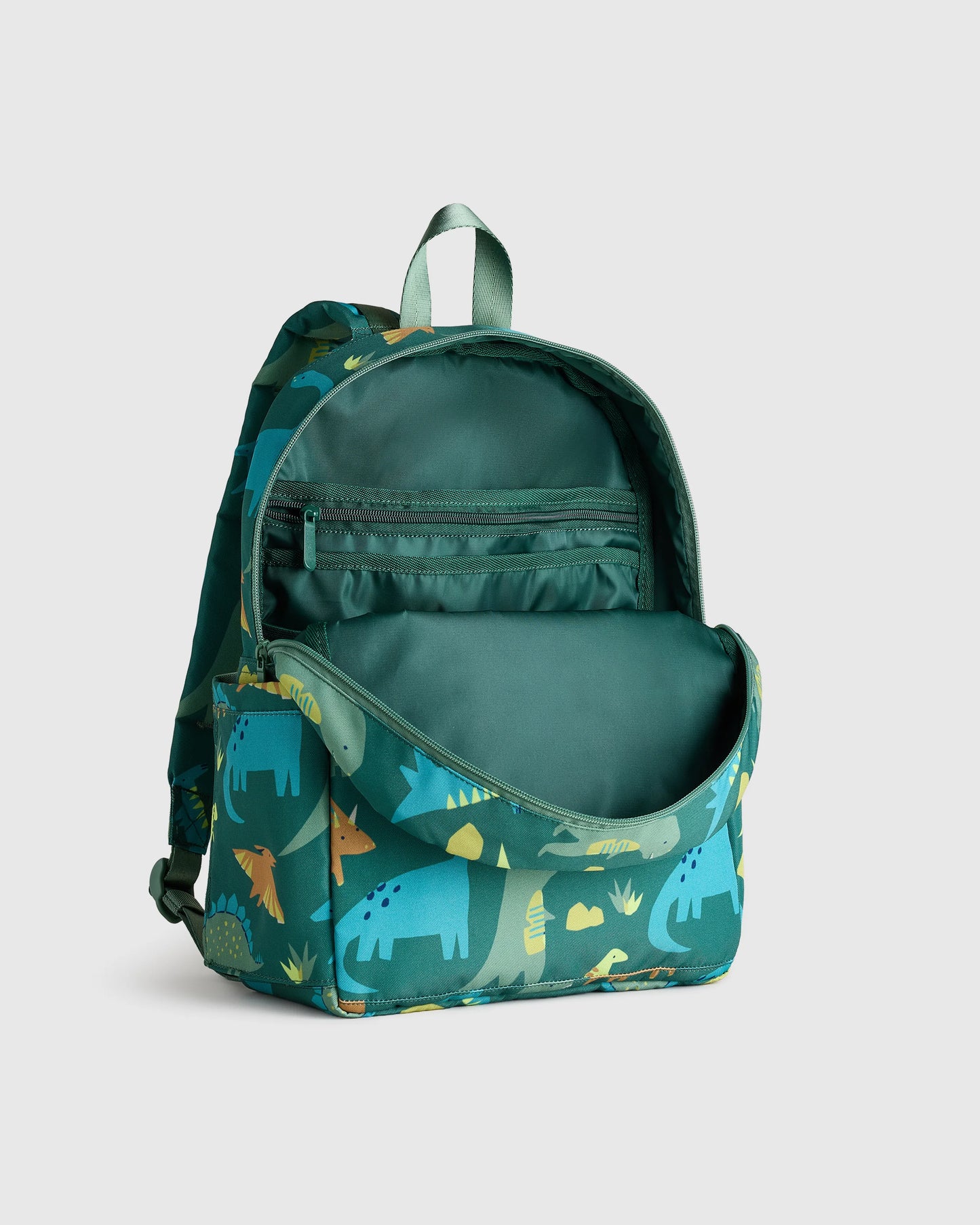 Recycled Double Pocket Backpack - One Size / Rainbow Clouds