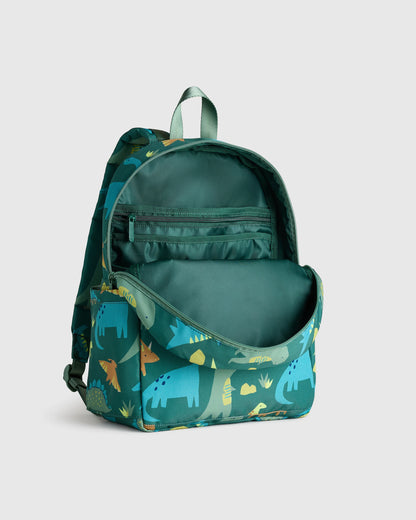 Recycled Double Pocket Backpack - One Size / Rainbow Clouds