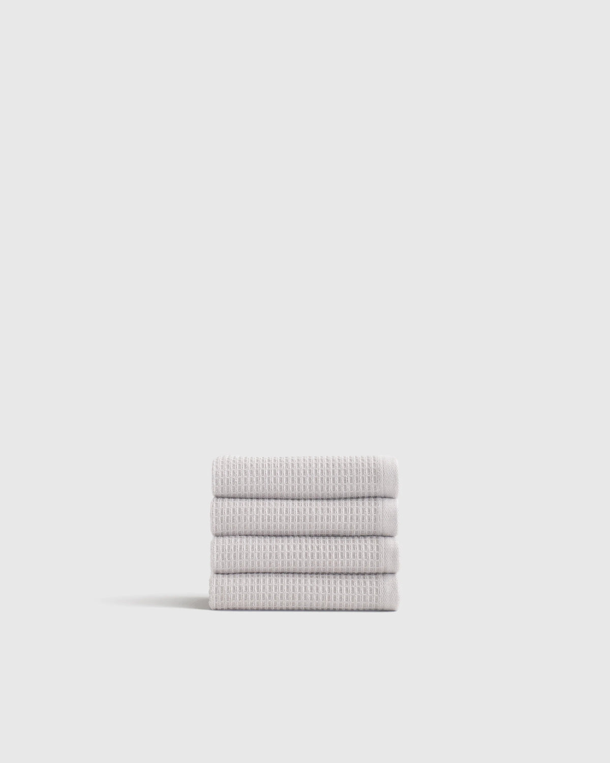 Turkish Waffle Terry Washcloth (Set of 4) - One Size / Ivory