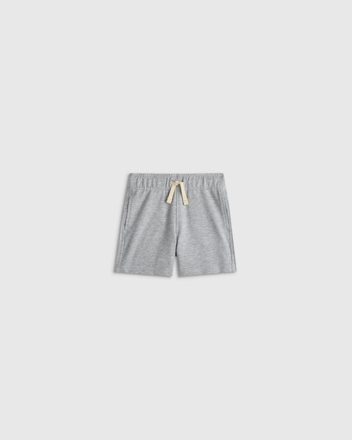 Organic Cotton French Terry Short - 2T / Heather Grey