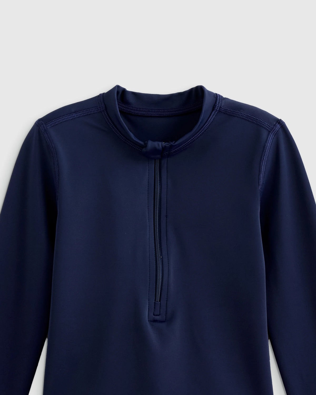 Long Sleeve Zip-Up Rash Guard - 2T / Yellow