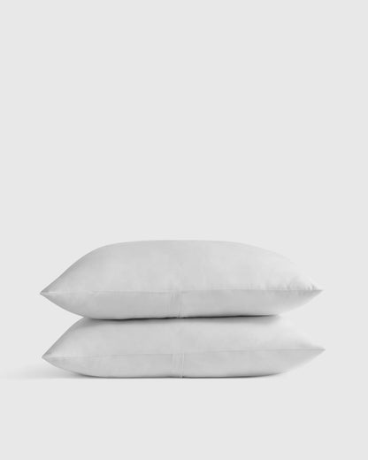 Organic Crisp Percale Sham Set - Standard / White