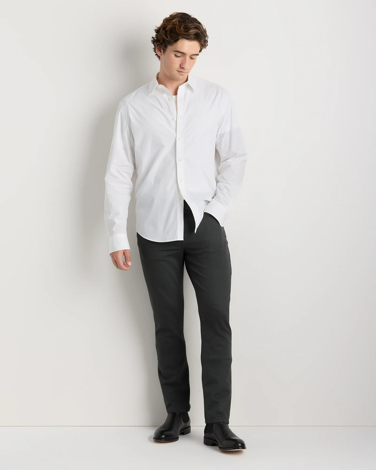 Comfort Stretch Traveler 5-Pocket Pants - Slim - 30X30 / Dark Charcoal