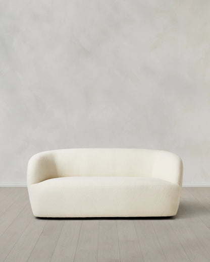 Performance Boucle Loveseat - One Size / Ivory