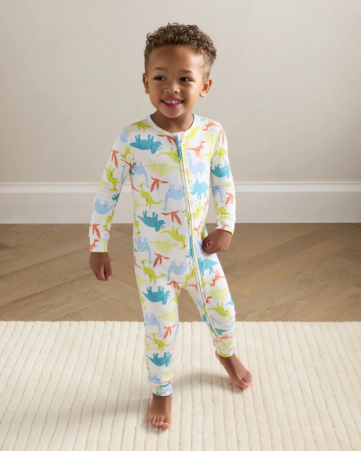 Bamboo One Piece Pajama - 2T / Wildflower Dreams