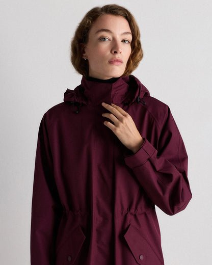 Weather Proof Rain Trench Coat - XS / Dark Spruce