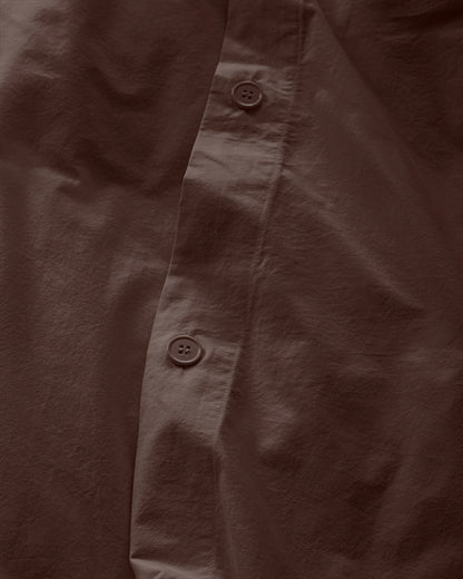 Organic Brushed Cotton Duvet Cover - Twin / Toffee