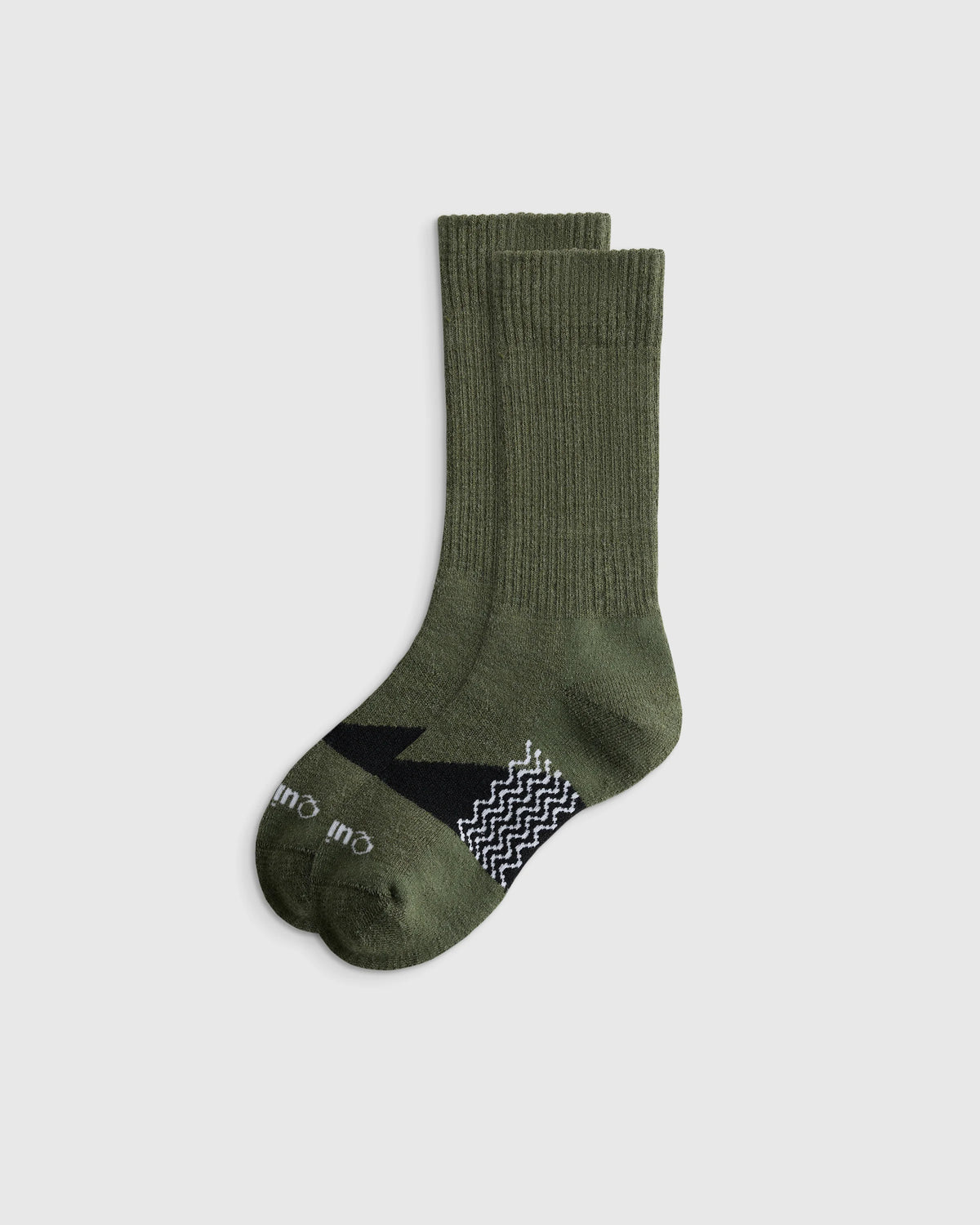 Alpaca Boot Socks (3-Pack) - S / Military Olive