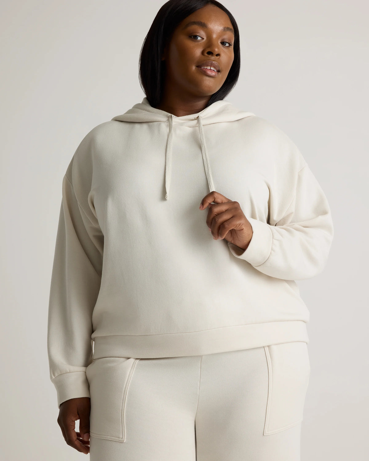 SuperSoft Fleece Pullover Hoodie - 1X / Dried Fig