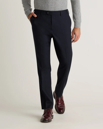 Stretch Wool Dress Pants - Slim - 30X30 / Grey Melange