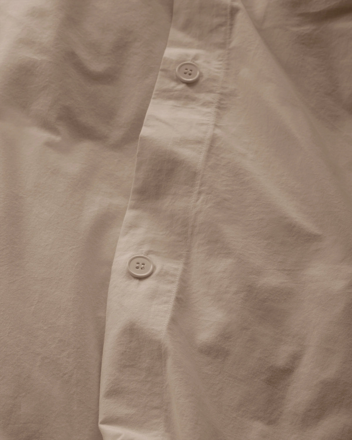 Organic Brushed Cotton Duvet Cover Set - Twin / Toffee