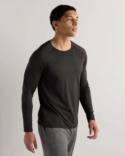 Flowknit Breeze Performance Long Sleeve Tee - XS / Heather Grey