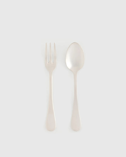 Brescia 2-Pc Serving Utensil Set by Mepra - One Size / Polished Stainless Steel