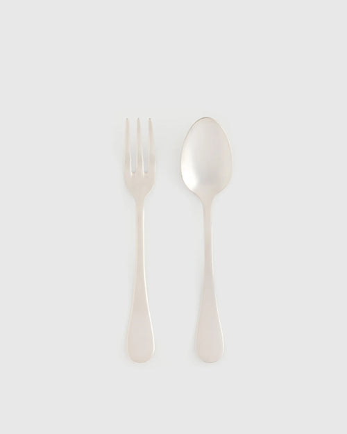 Brescia 2-Pc Serving Utensil Set by Mepra - One Size / Polished Stainless Steel