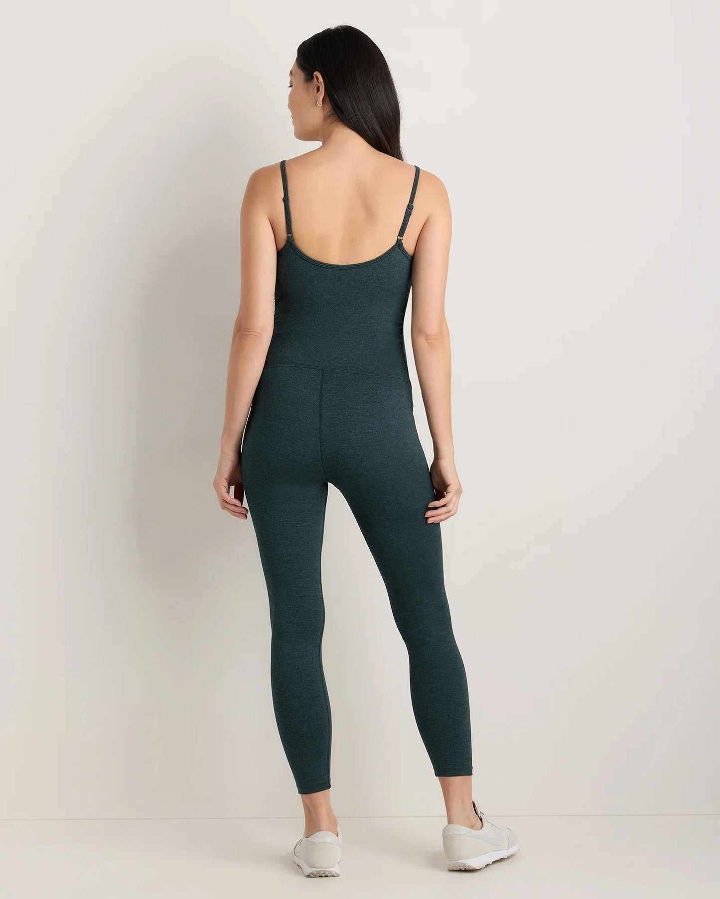 Ultra-Soft Maternity Jumpsuit - XS / Heather Black
