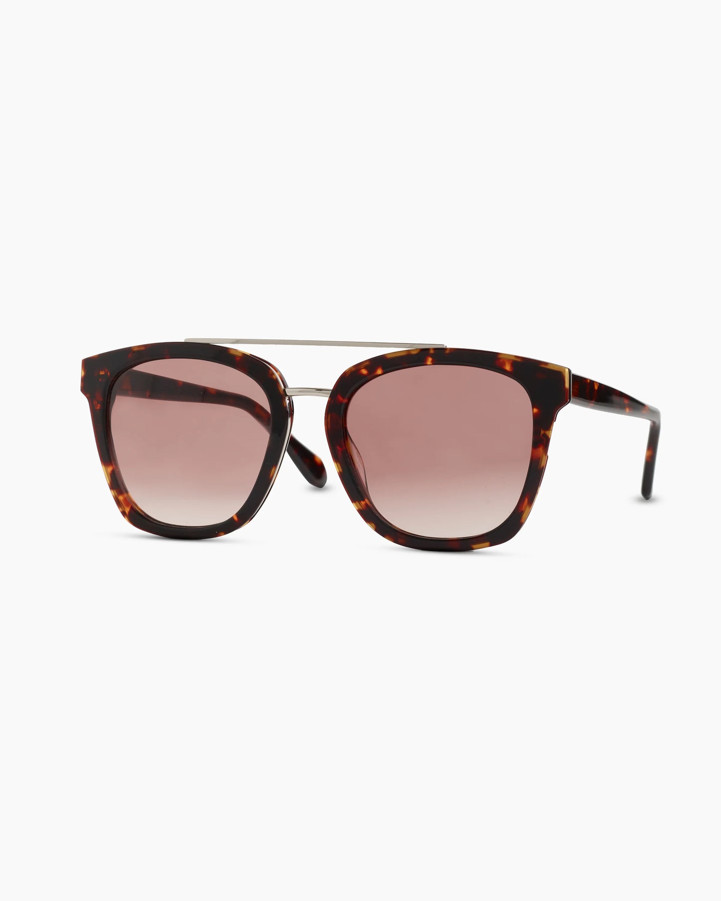 Remi Polarized Acetate Sunglasses - One Size / Ginger Tortoise with Brown Gradient lens