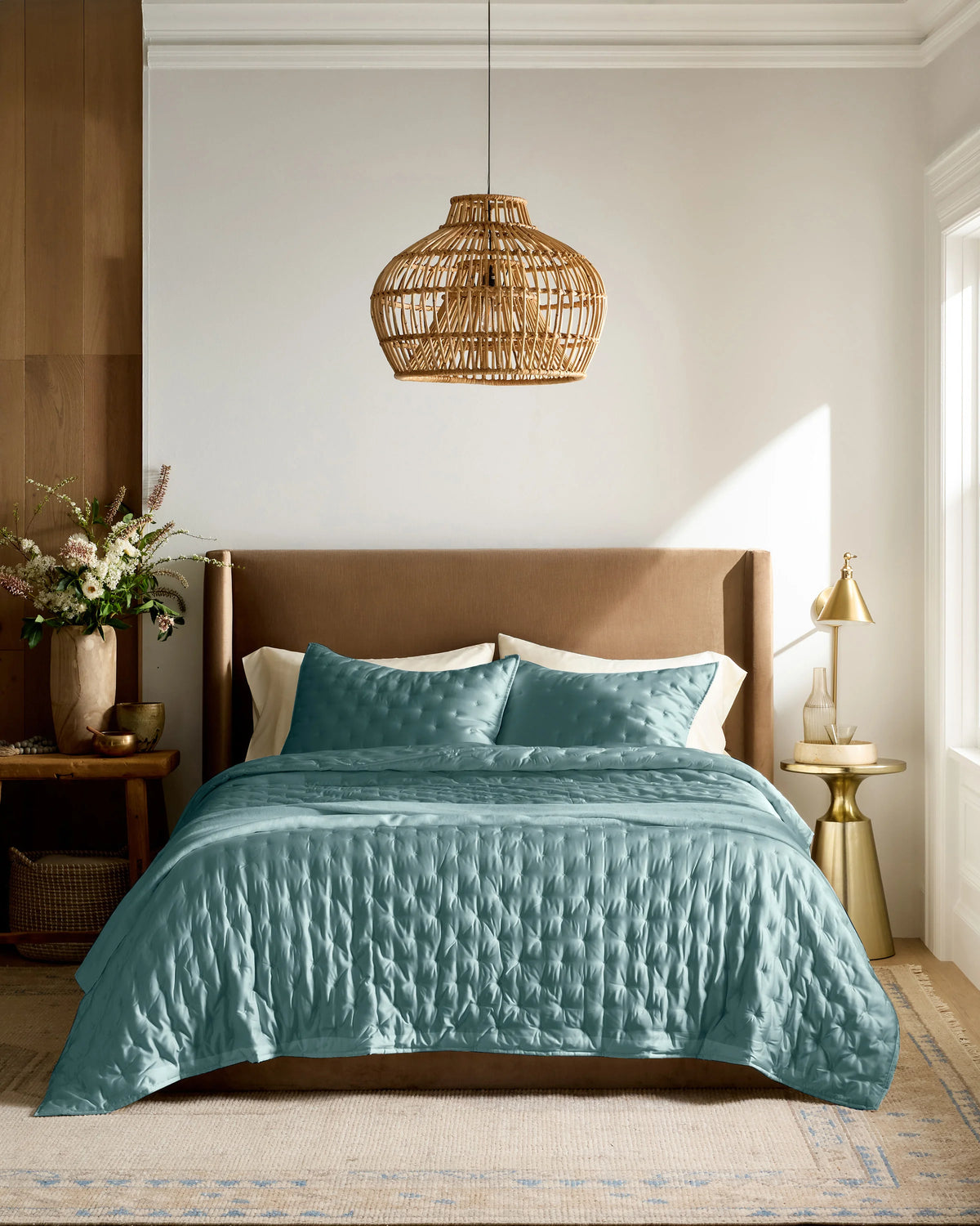 Bamboo Dream Quilt - Twin / Sage