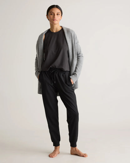 Flowknit Mid-Rise Joggers - XS / Black
