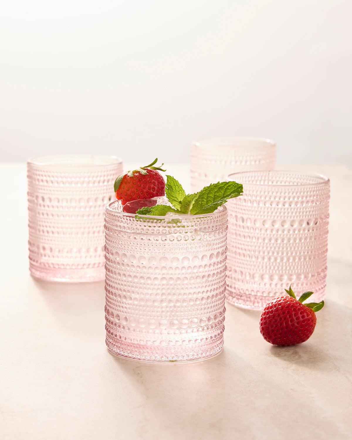 Jupiter Short Glass Tumbler (Set of 6) - One Size / Fern Green
