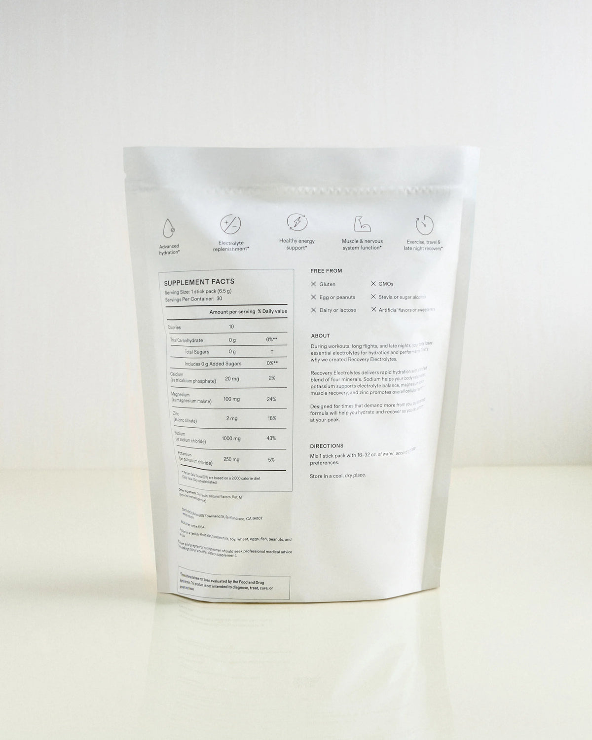 Recovery Zero Sugar Hydration - One Size / Variety Pack