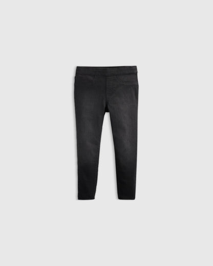 Girls EcoStretch Pull On Jeggings - 9-12M / Light Wash