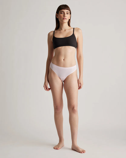 Invisible Bonded Thong (6-Pack) - XS / Plum