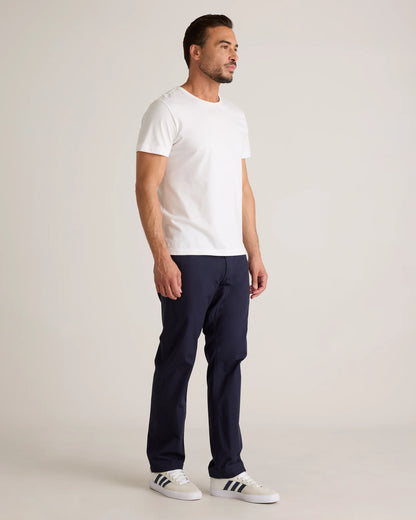 Organic Stretch Ripstop Straight Pants - S / Steel