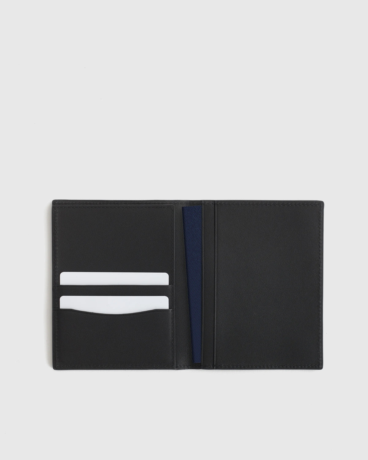 Nappa Leather RFID Blocking Passport Holder - One Size / Cherry Red