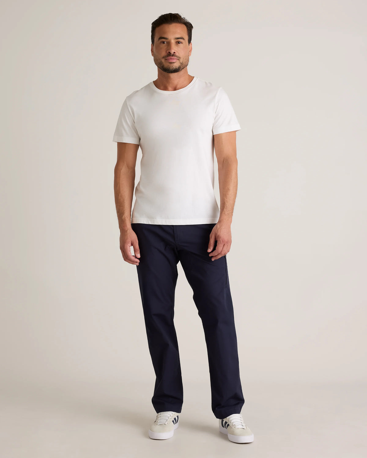 Organic Stretch Ripstop Straight Pants - S / Steel