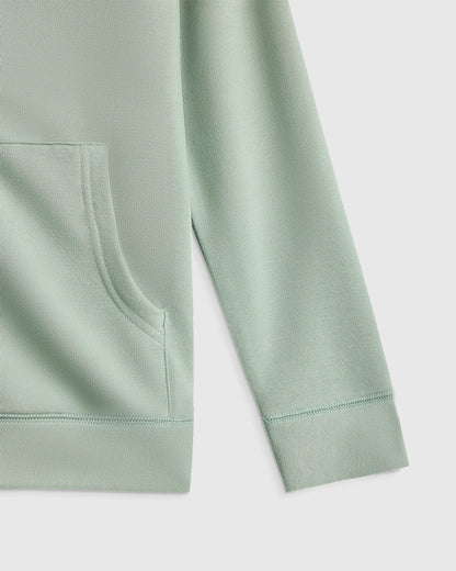 SuperSoft Fleece Zip Up Hoodie - 2T / Soft Sage