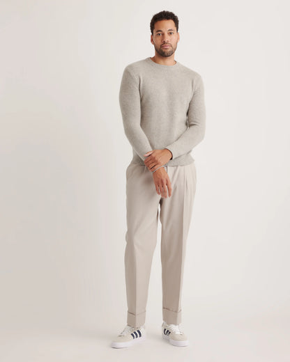 100% Yak Wool Crewneck Sweater - XS / Starry Night Navy