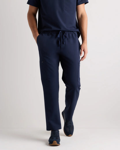 AeraFlex Scrub Cargo Pants - S / Bold Black