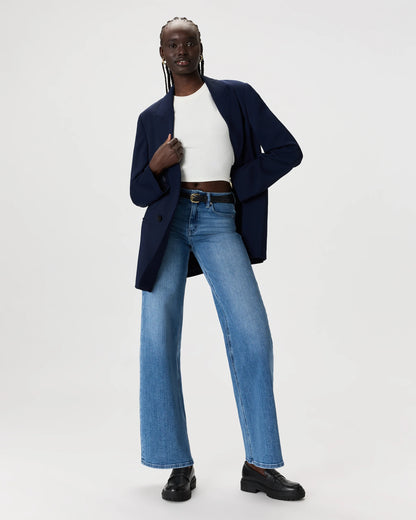 Bella Stretch Wide Leg Jeans - 24 / Frosted Blue