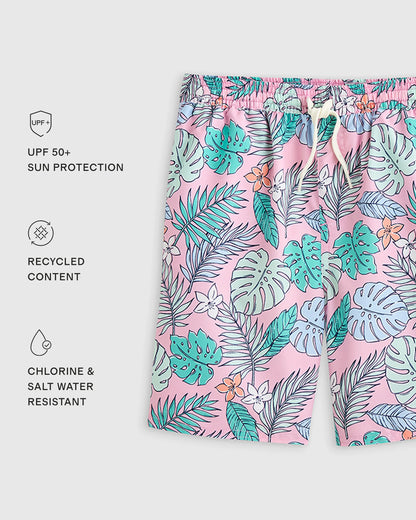 Swim Trunk - 6 / Wavy Fish