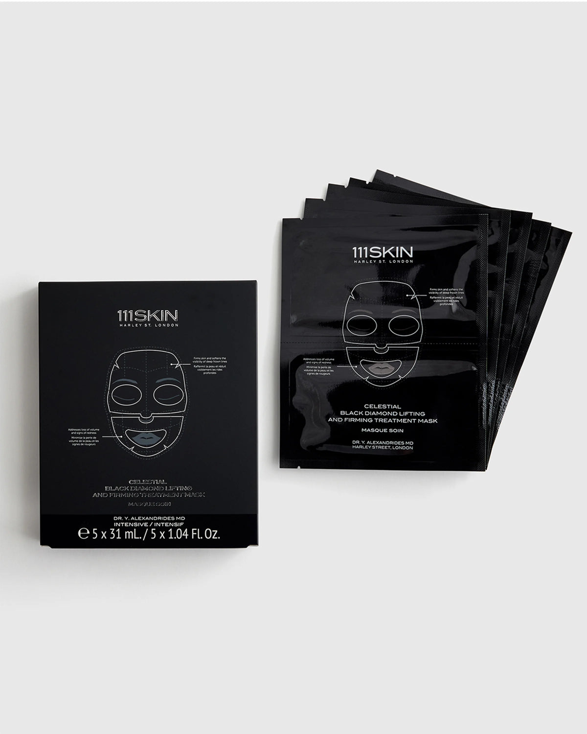 Celestial Black Diamond Lifting and Firming Facial Mask by 111SKIN - One Size / No Color