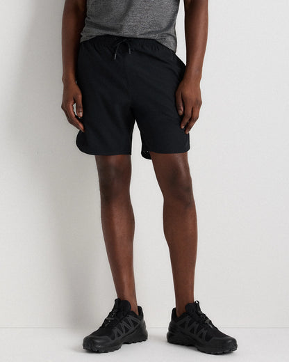 Sweat Tech Training Lined Shorts - 7" - S / Black
