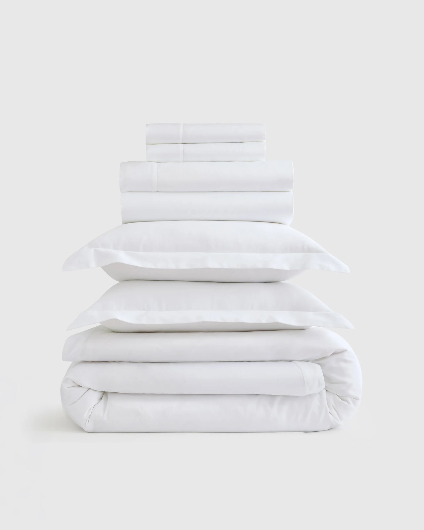 Signature Giza Cotton Sateen Deluxe Bedding Bundle - Twin / Dried Sage