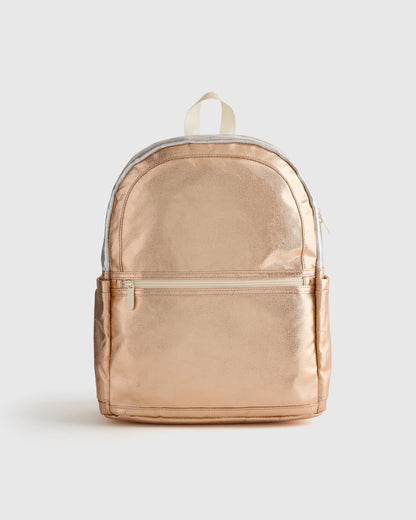 Recycled Double Pocket Backpack - One Size / Rainbow Clouds