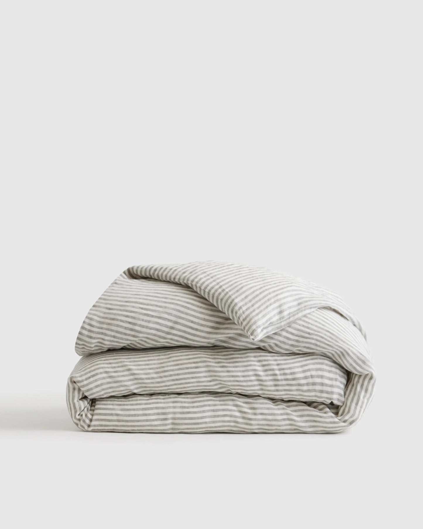 European Linen Duvet Cover - Twin / Peach